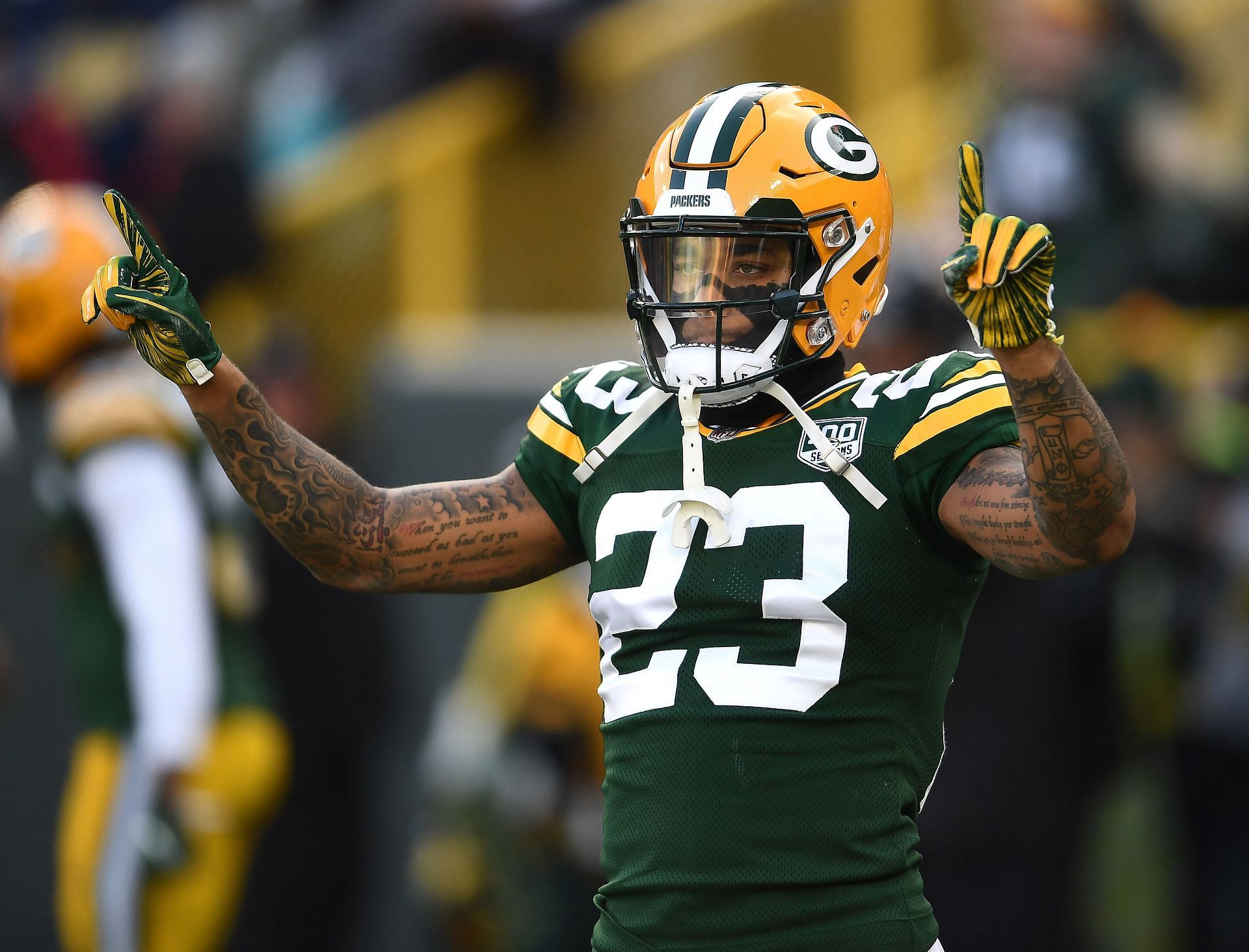 Green Bay Packers cornerback Jaire Alexander