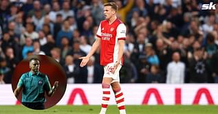 "He can have no complaints" - Former Premier League referee Mark Halsey explains why Arsenal's Rob Holding should be thankful to Paul Tierney after sending off in loss to Tottenham