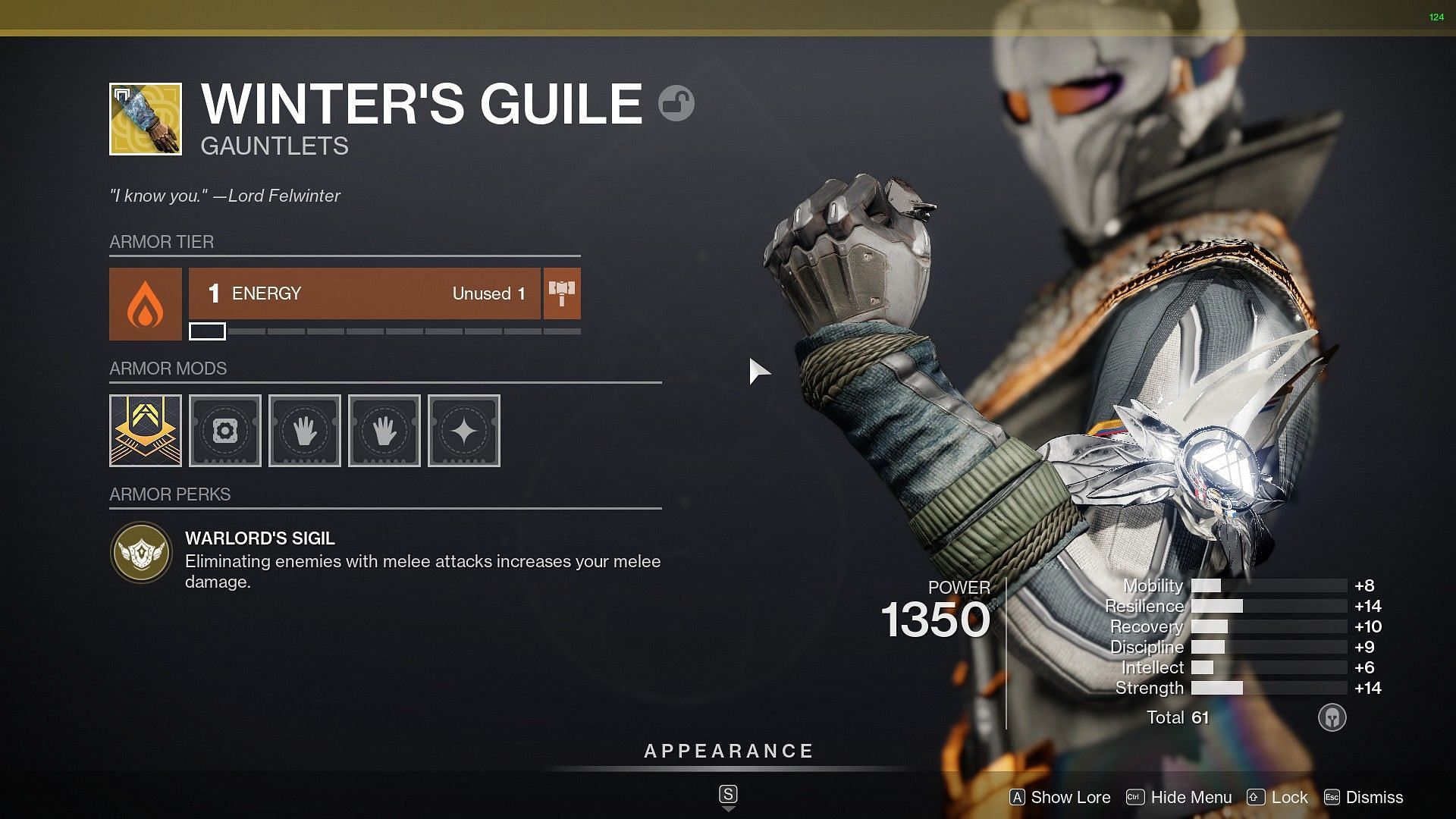 Winter&#039;s Guile (Image via Bungie)