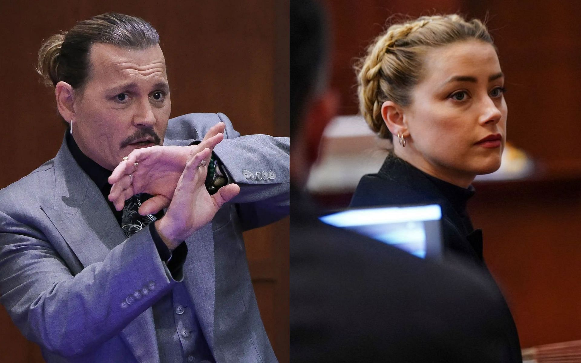 Johnny Depp and Amber Heard (Images via Getty Images)