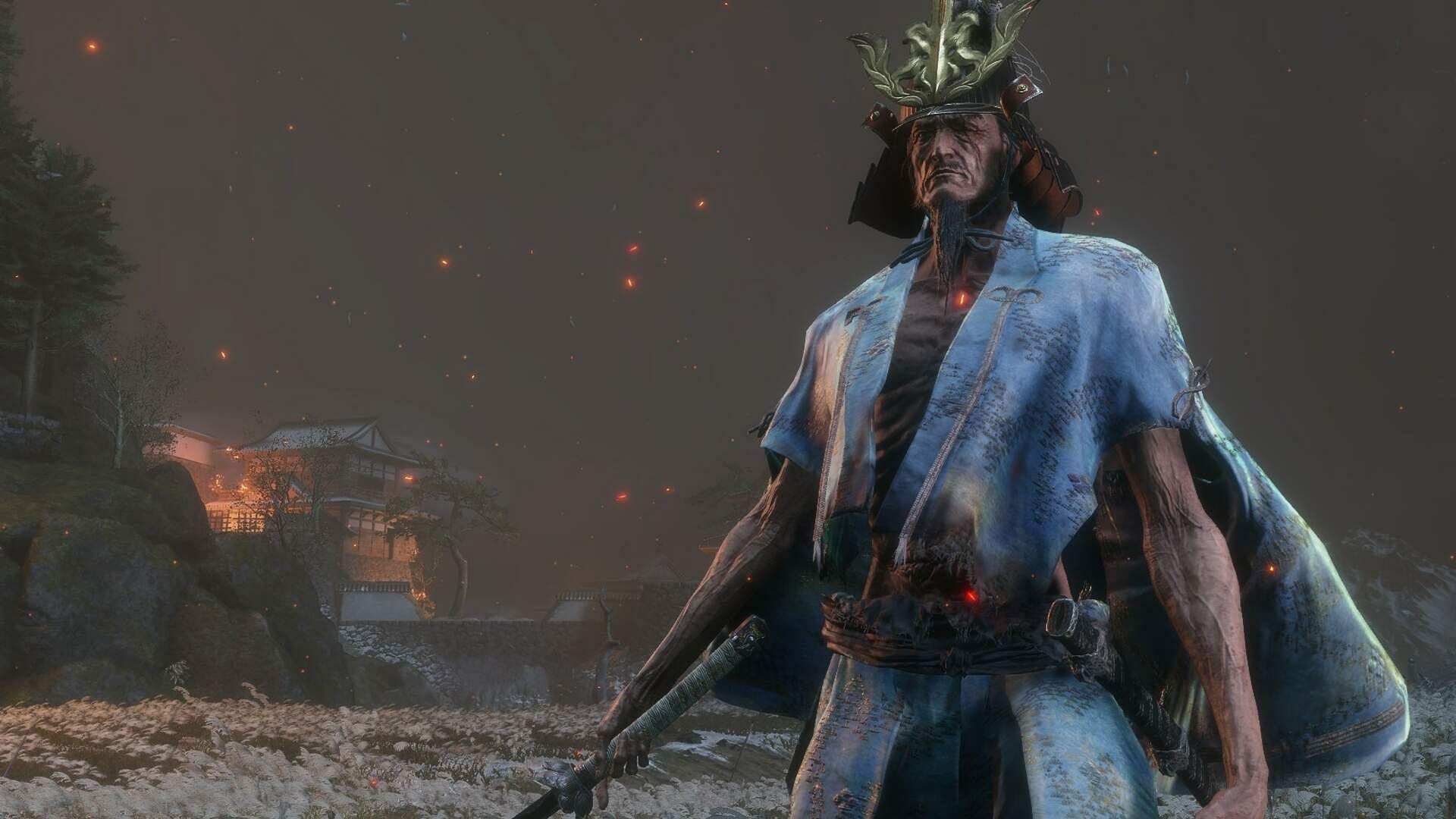 Isshin Ashina is a relatively peaceful character (Image via FromSoftware)