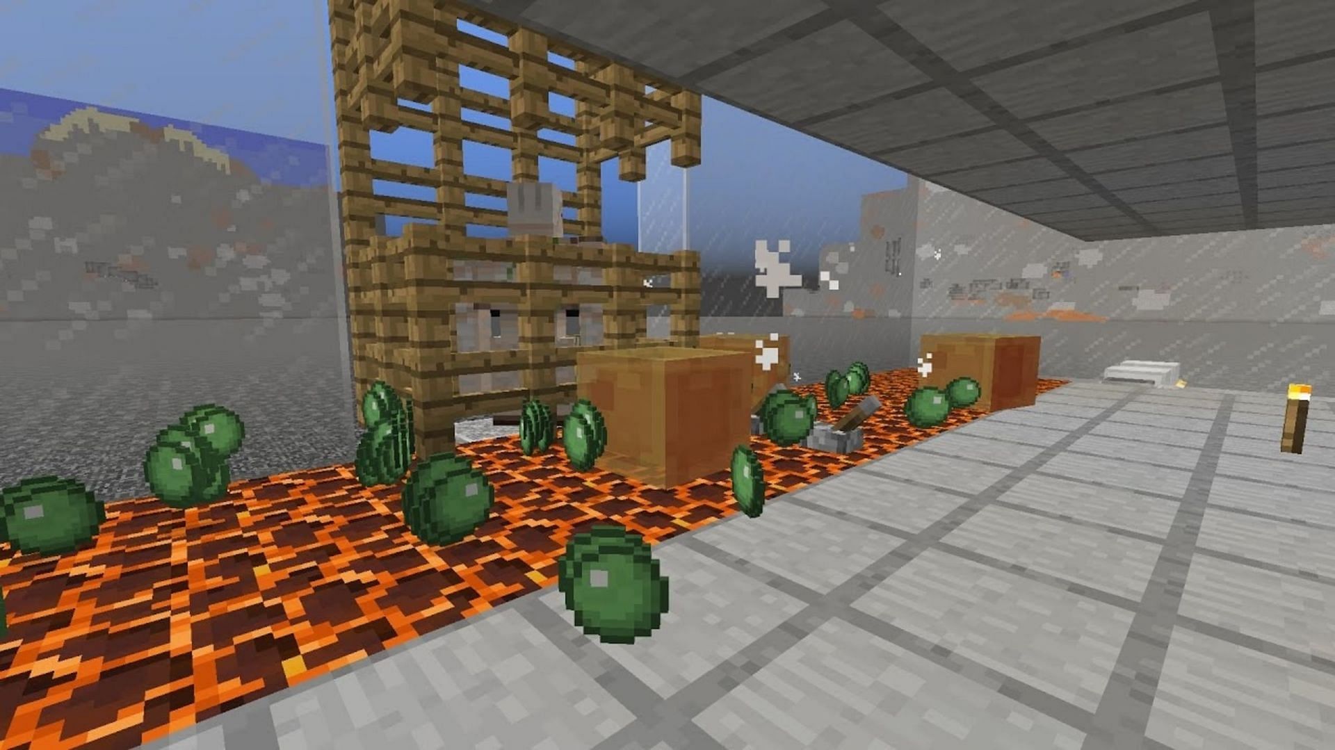 Slimeballs, the product of a slime farm (Image via Minecraft Wiki)