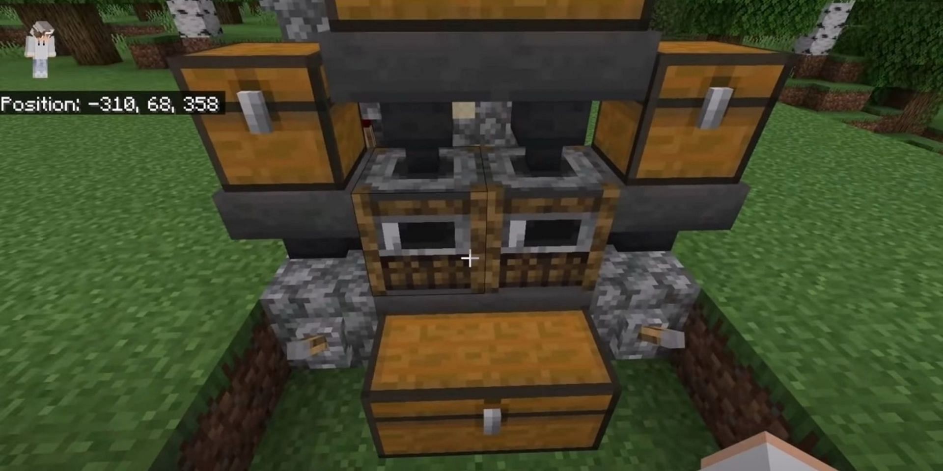 A kelp-based XP farm design (Image via JC Playz/YouTube)