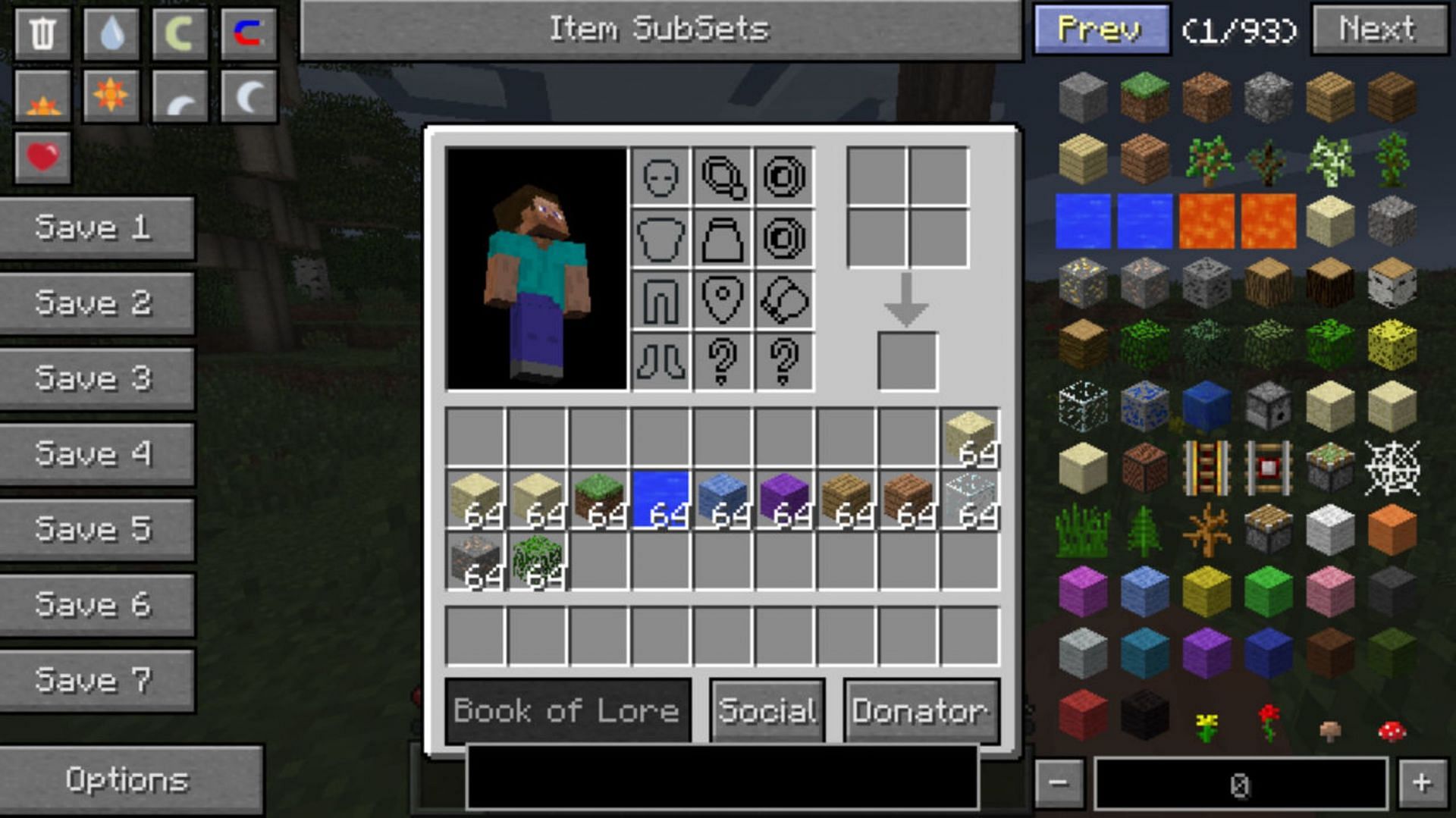 The inventory and storage system in Minecraft can stand some improvements with the help of mods (Image via Mojang)