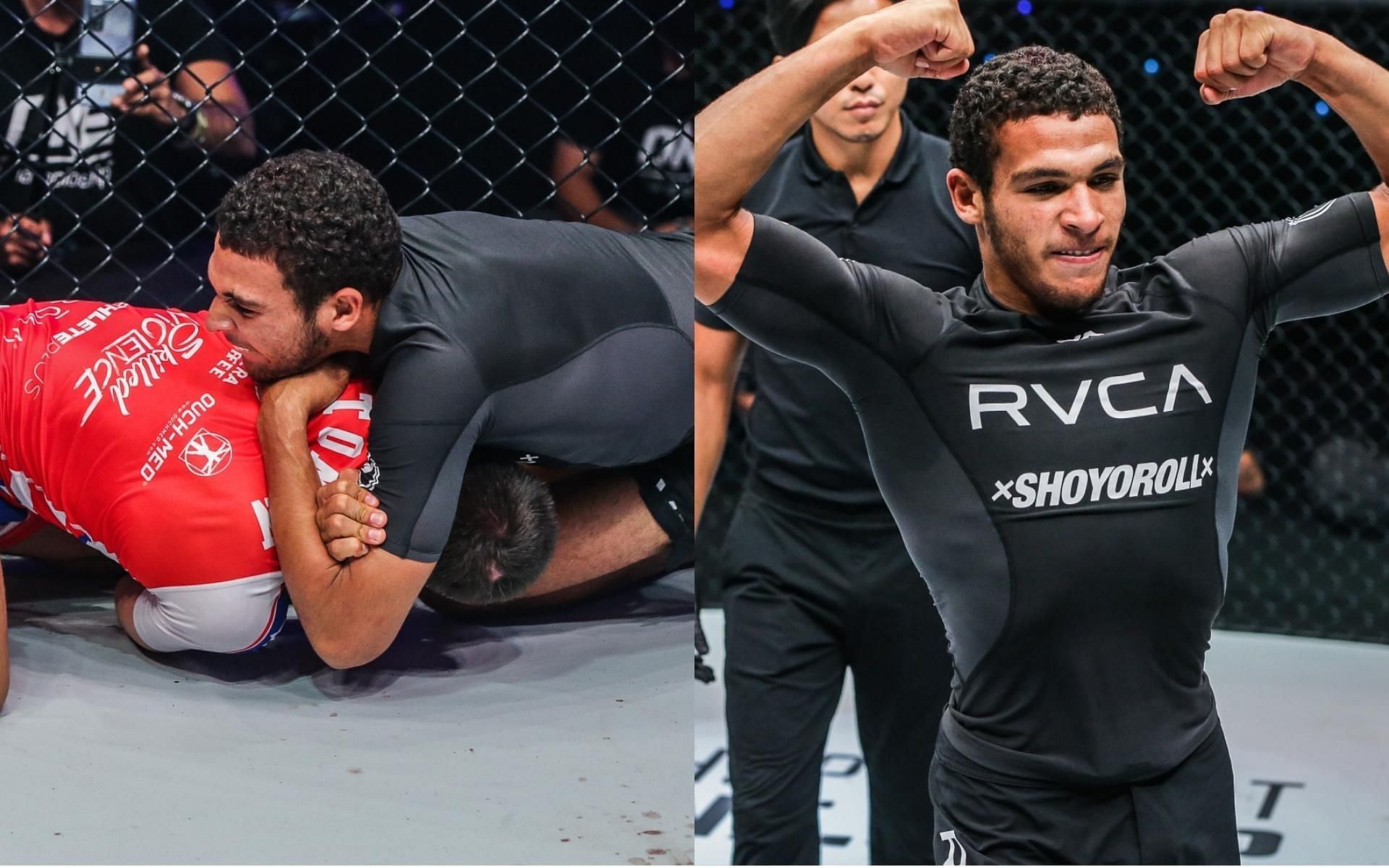 Tye Ruotolo submits Garry Tonon at ONE 157 [Images courtesy of ONE Championship]