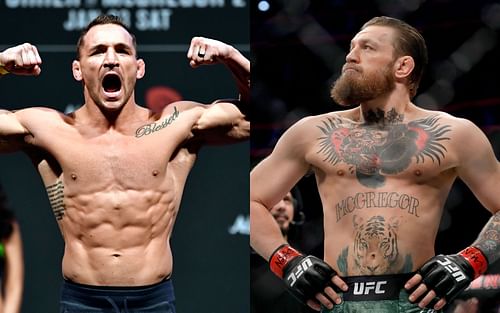 Michael Chandler (left) and Conor McGregor (right) (Image via Getty)