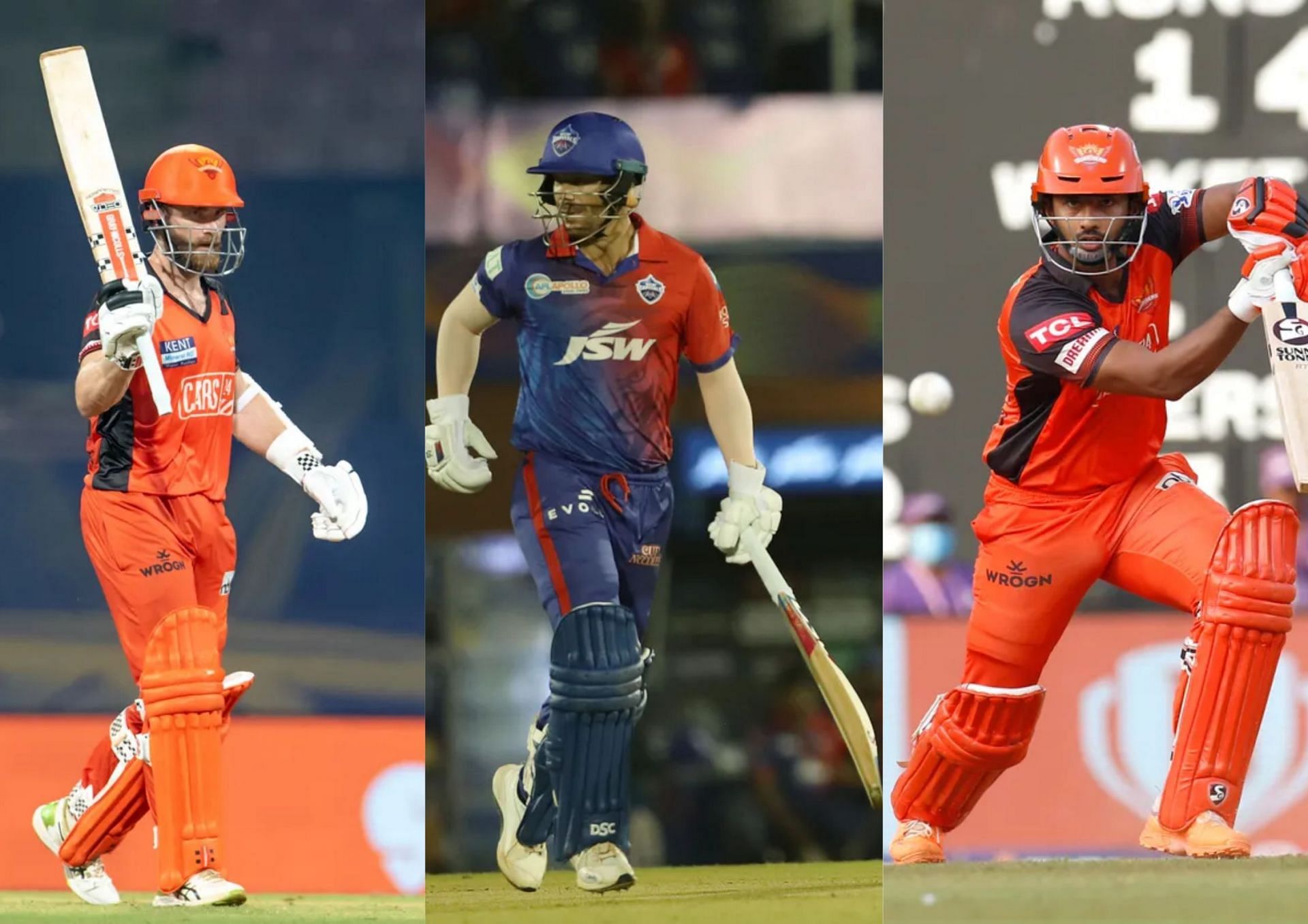 Predicting the three highest run-scorers between DC and SRH (Picture Credits: IPL).