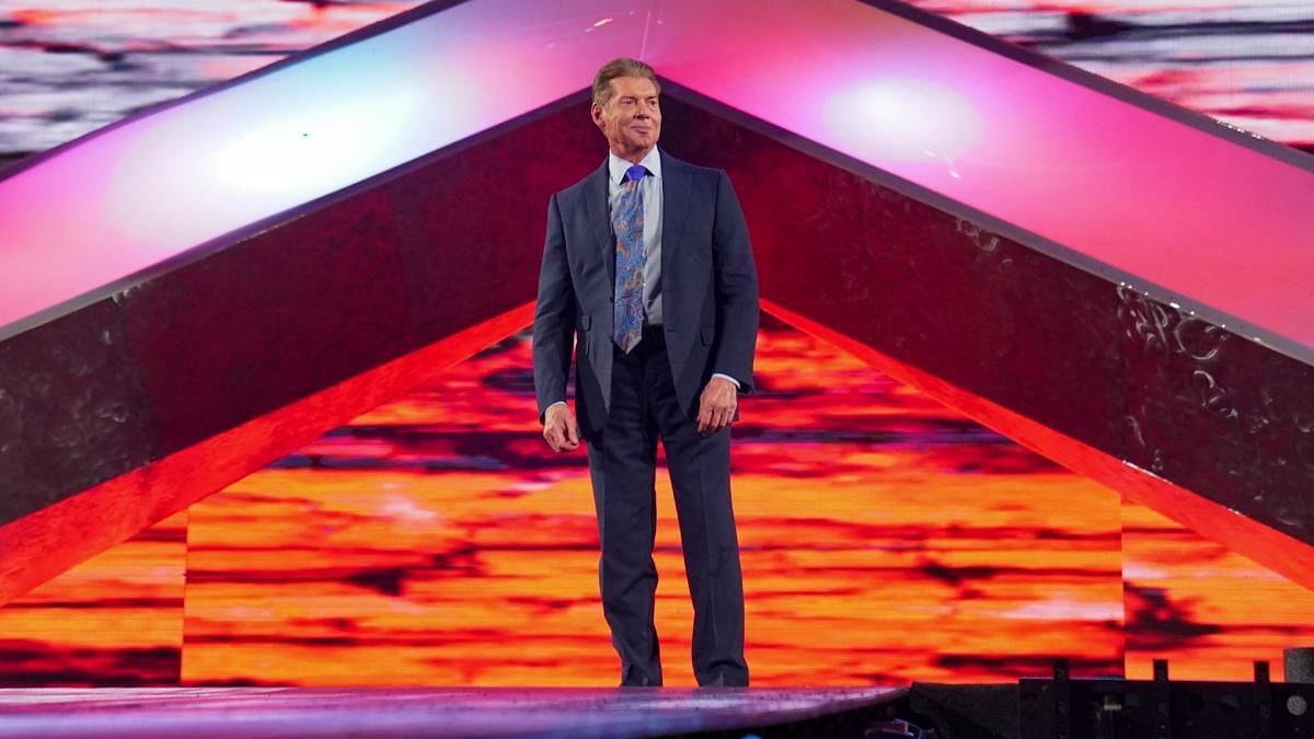 Vince McMahon made an in-ring appearance at WrestleMania 38