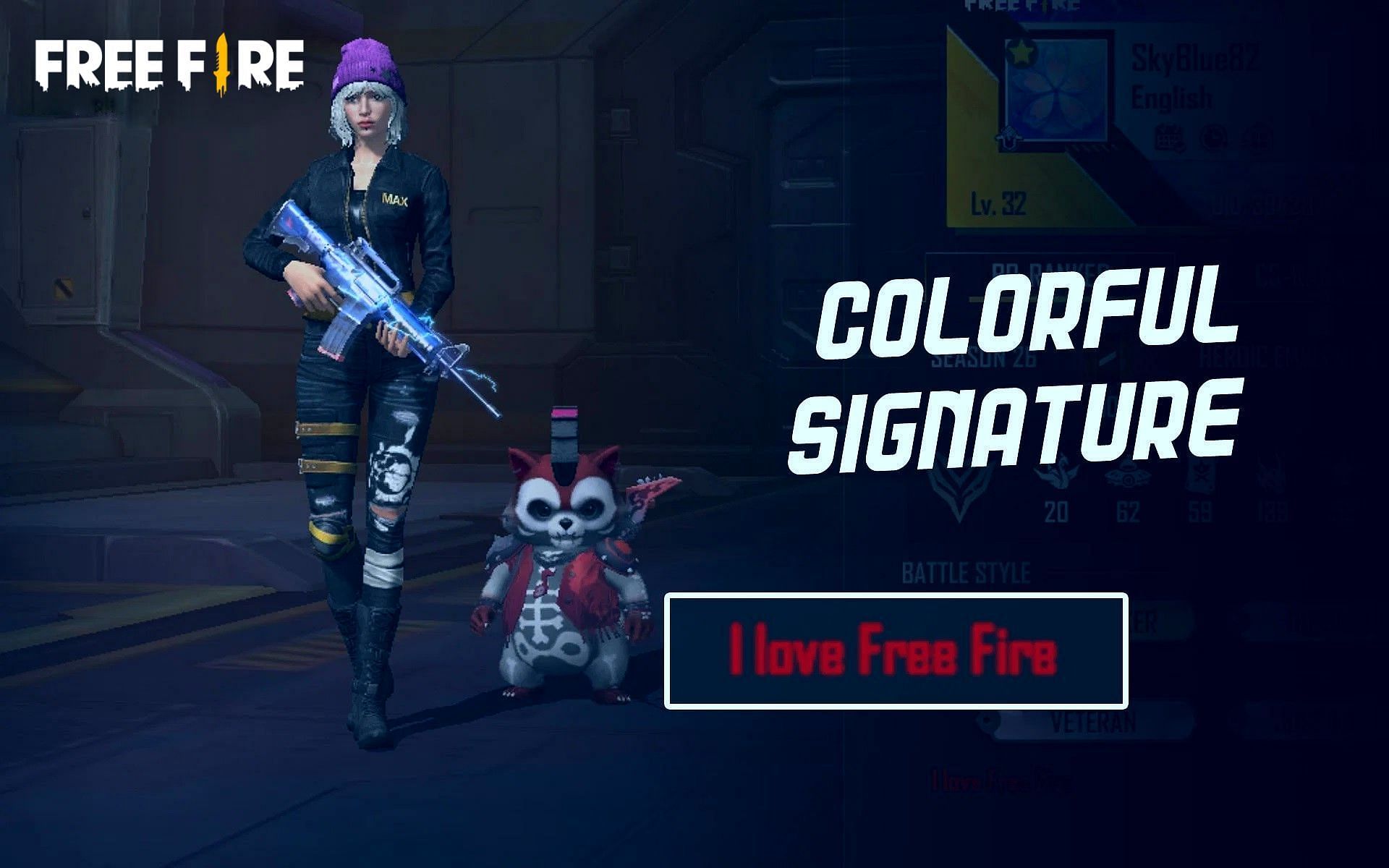 Details on how users can have colorful signatures within the game (Image via Sportskeeda)