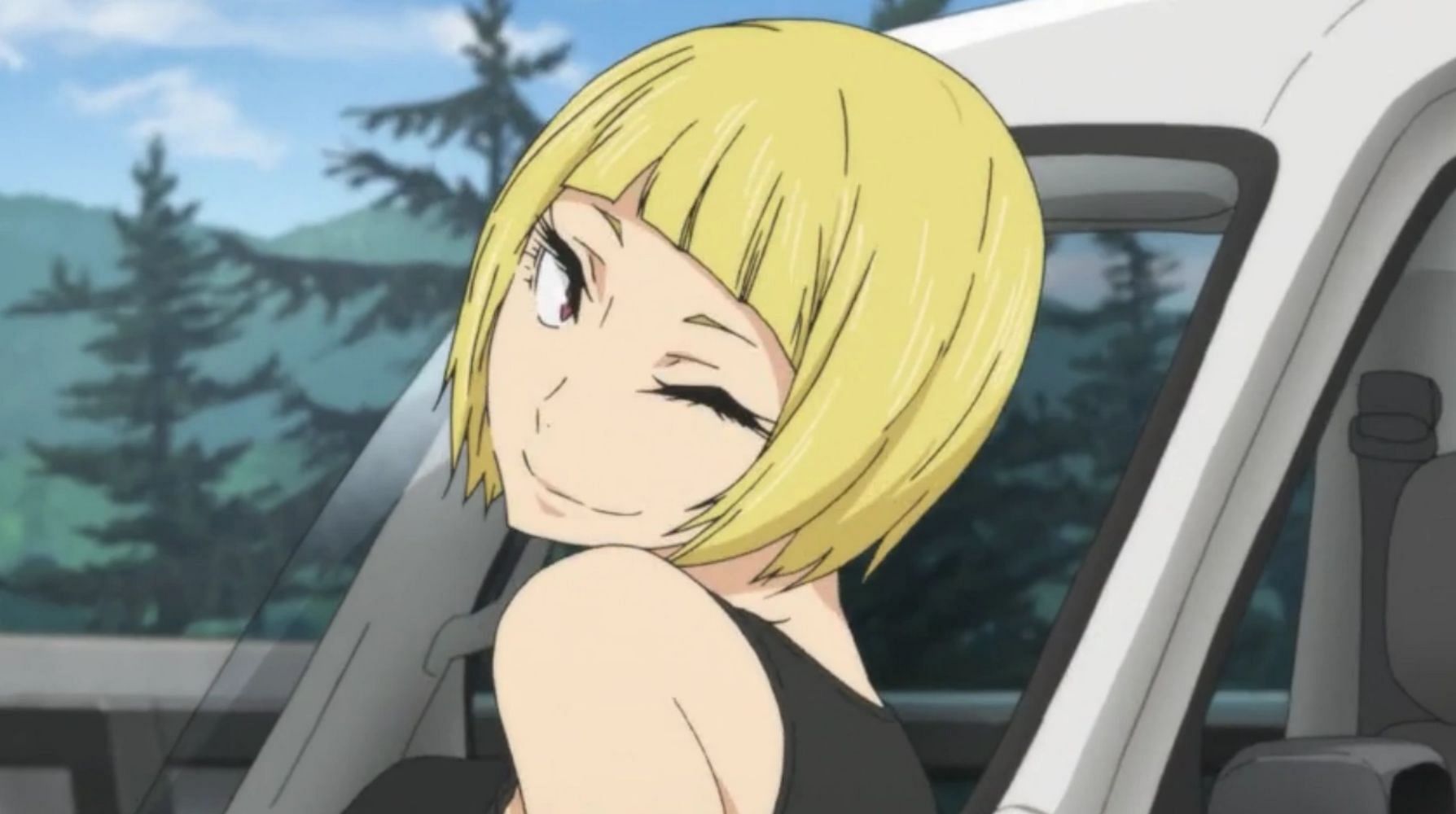 One of the few notable female characters in the series (Image via Production I.G)