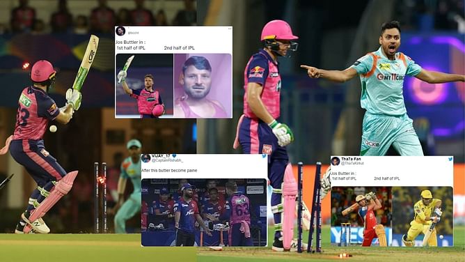 "Scoring 973 runs in a season is not everyone's cup of tea!" - Fans troll those who felt Jos Buttler could break Virat Kohli's record in IPL 2022