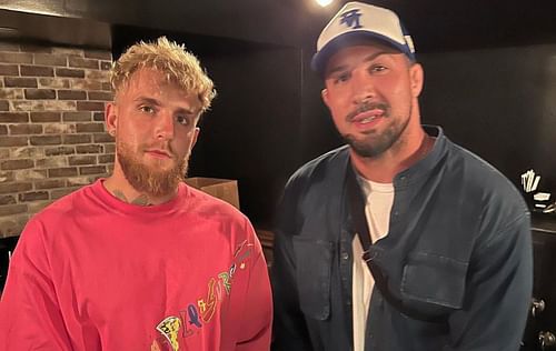 Jake Paul (left) & Brendan Schaub (right) [Image Credits- @brendanschaub on Instagram]