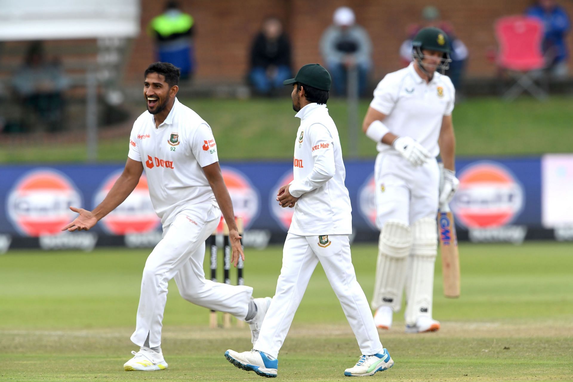 Action from the South Africa v Bangladesh 2nd Test (Image courtesy: Getty Images)