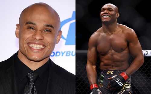 Ali Abdelaziz (left); Kamaru Usman (right)