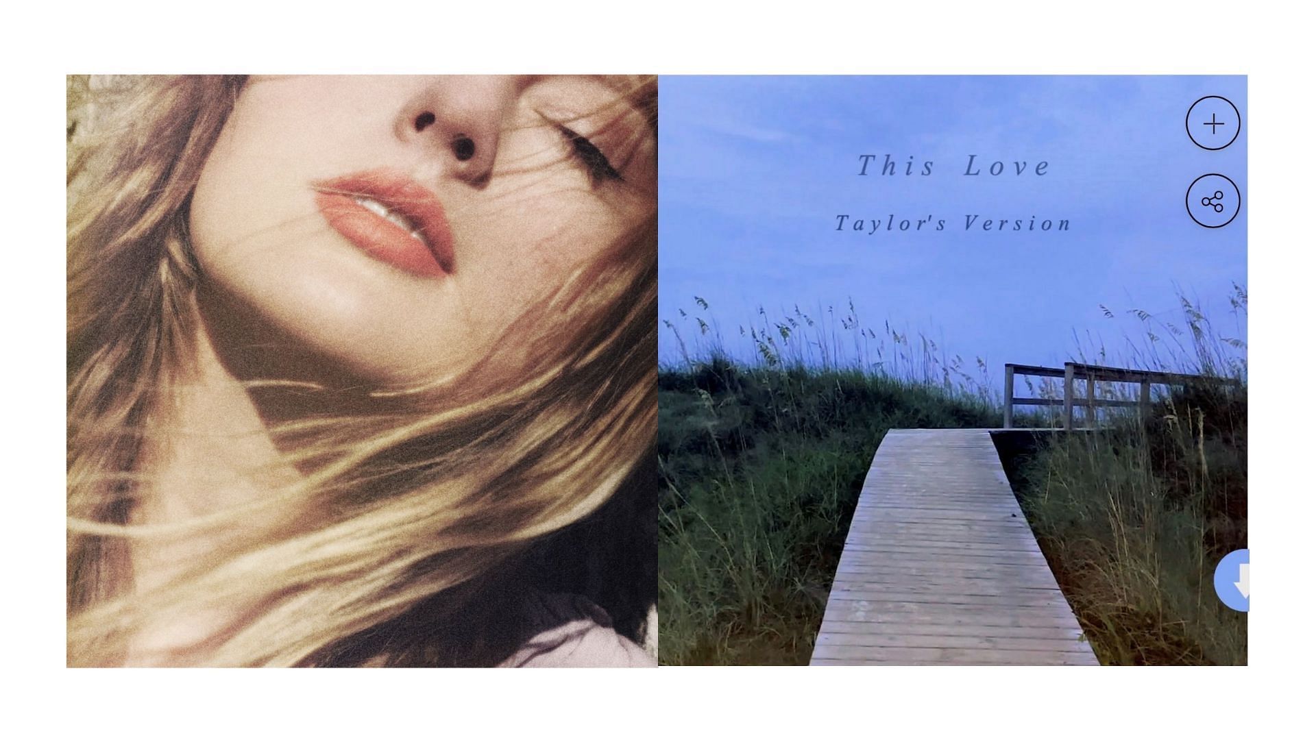 Taylor Swift releases re-recording for &#039;This Love (Taylor&#039;s Version)&#039; from 1989 (Images via Taylor Swift)