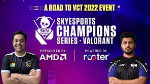 Velocity Gaming vs Revenant Esports: AMD Skyesports Valorant Champions Series (SCS) Upper Bracket Round 1 prediction, head-to-head, livestream details, and more