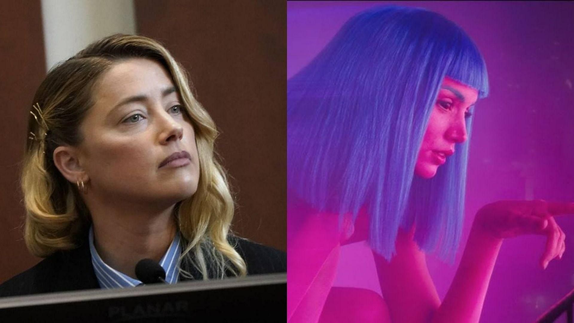 Amber Heard&rsquo;s role in Blade Runner 2049 revealed (Image via Reuters and Leslie Drawdy/YouTube)