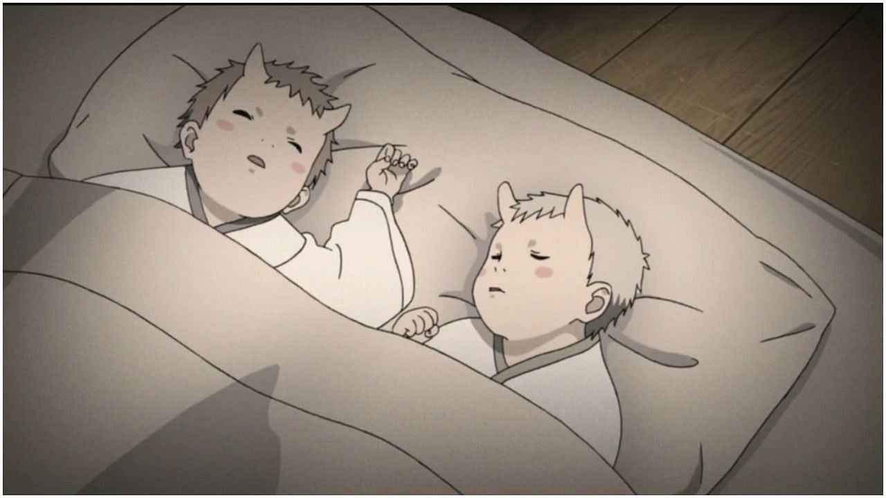 Hagoromo and Hamura as babies (Image via Pierrot)
