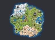 Seven Outpost location in Fortnite Chapter 3 Season 2 (Image via FN.gg)