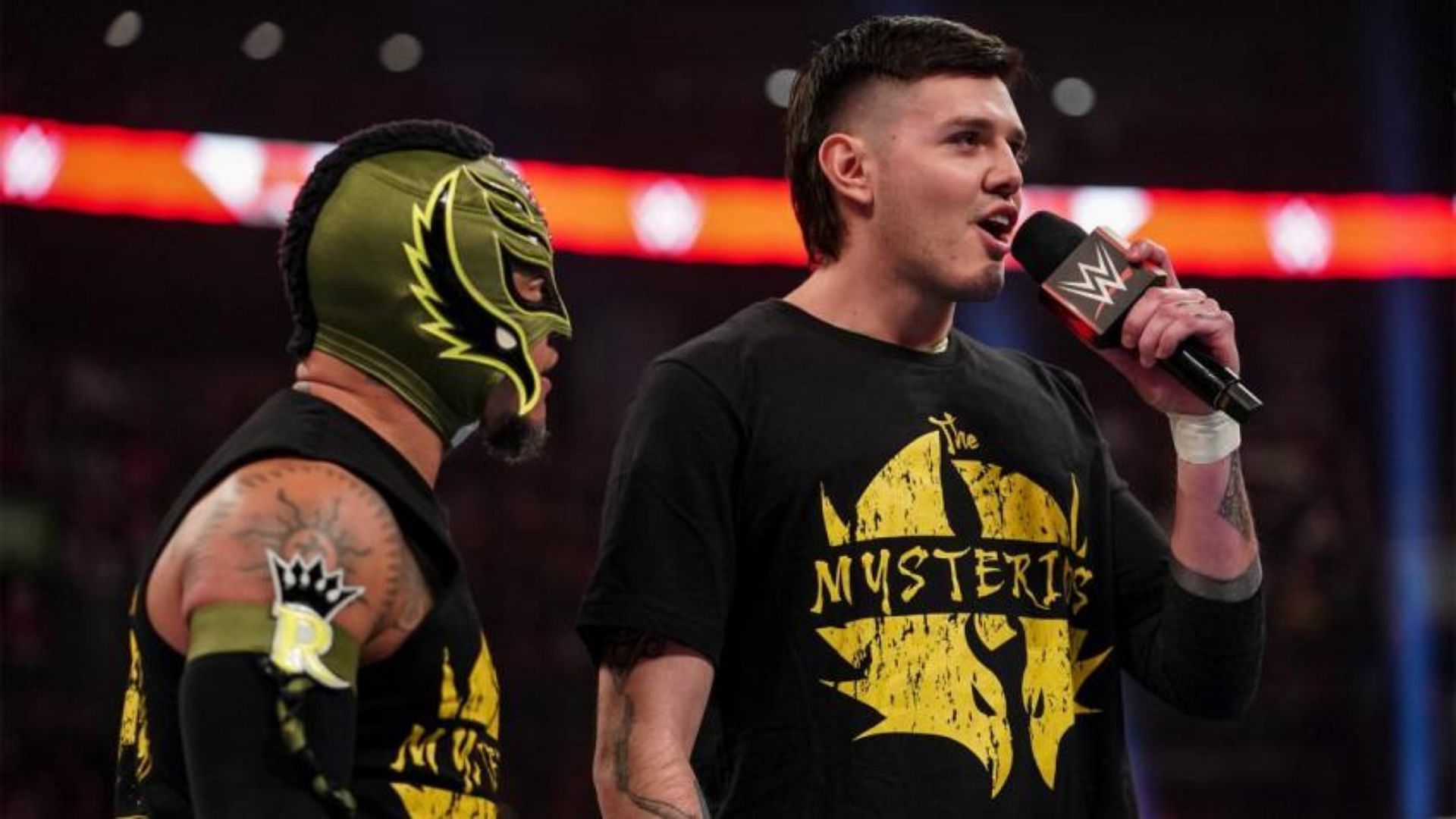 Dominik and Rey Mysterio on RAW