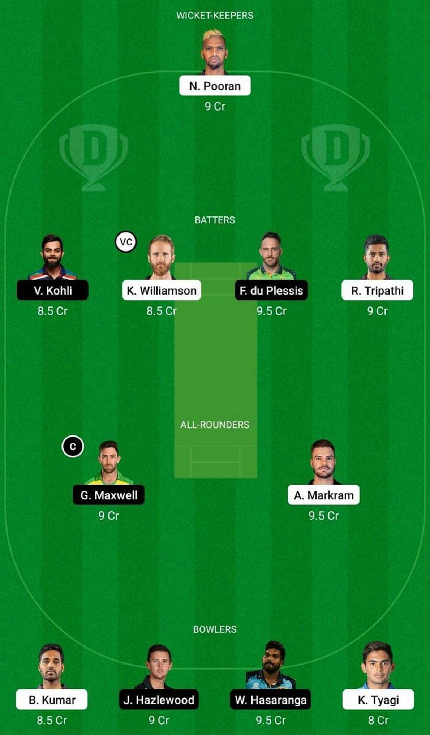 SRH vs RCB Dream11 Fantasy Tip #1 - IPL 2022