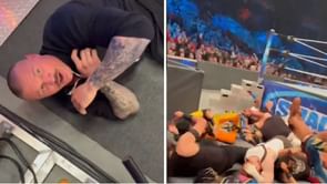 Randy Orton was caught ducking in a corner during a lumberjack match; explains the reason