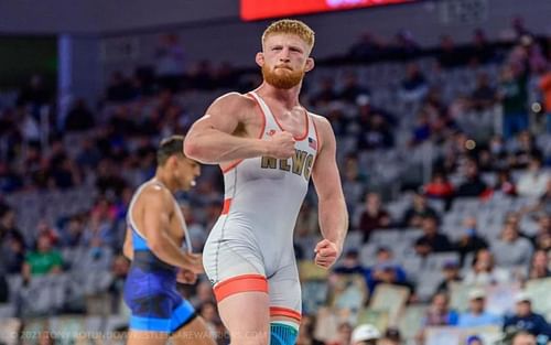 Bo Nickal [via Tony Rotundo/WrestlersAreWarriors.com]