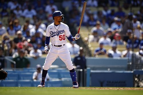 The Los Angeles Dodgers' Mookie Betts