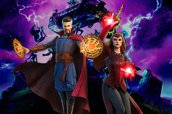 Dr Strange & Scarlet Witch's fan-made Fortnite art is an ode to collaborations