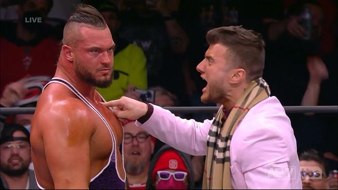 Wardlow and MJF face off for contract signing on AEW dynamite; details on stipulations unveiled