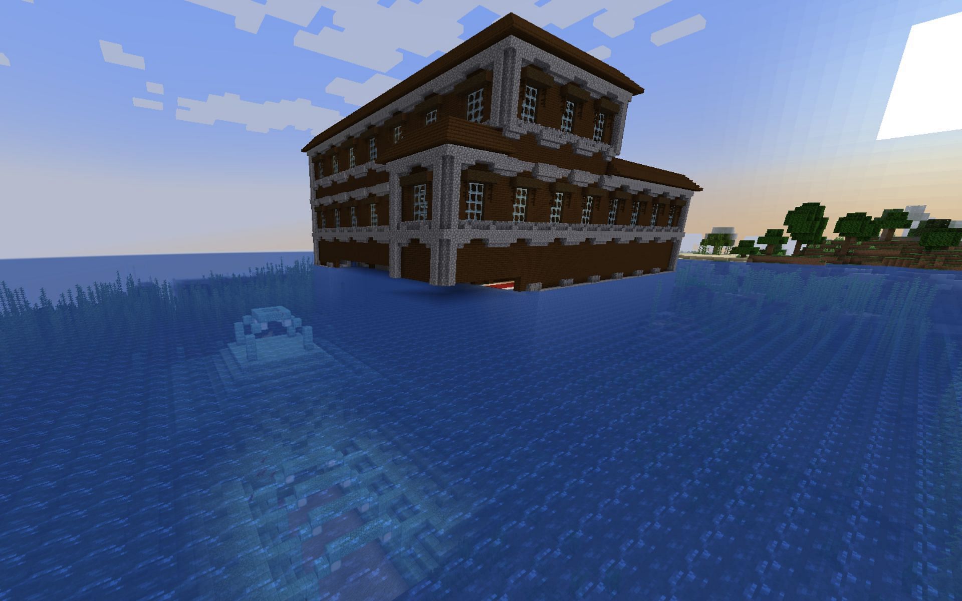 The Woodland Mansion (Image via Minecraft)