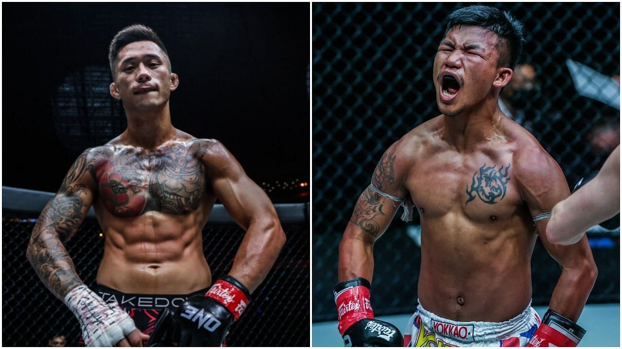 Martin Nguyen (left) and Rodtang Jitmuangnon (right) [Photo Credit: ONE Championship]