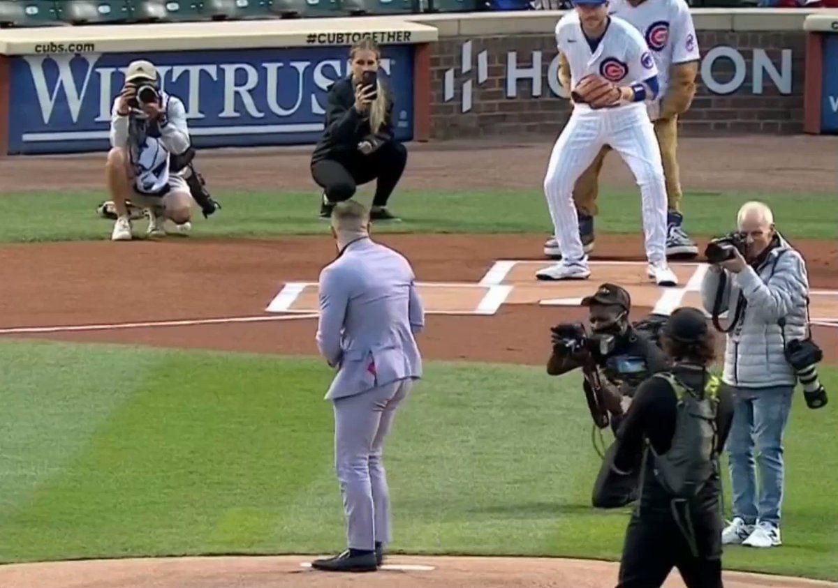 Paddy Pimblett and Molly McMann show Conor McGregor how it's done with San  Diego Padres first pitches one year after Notorious went viral for terrible  effort