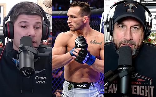 L-R: Josh Thomson, Michael Chandler, and John McCarthy [Photo credit: YouTube.com]