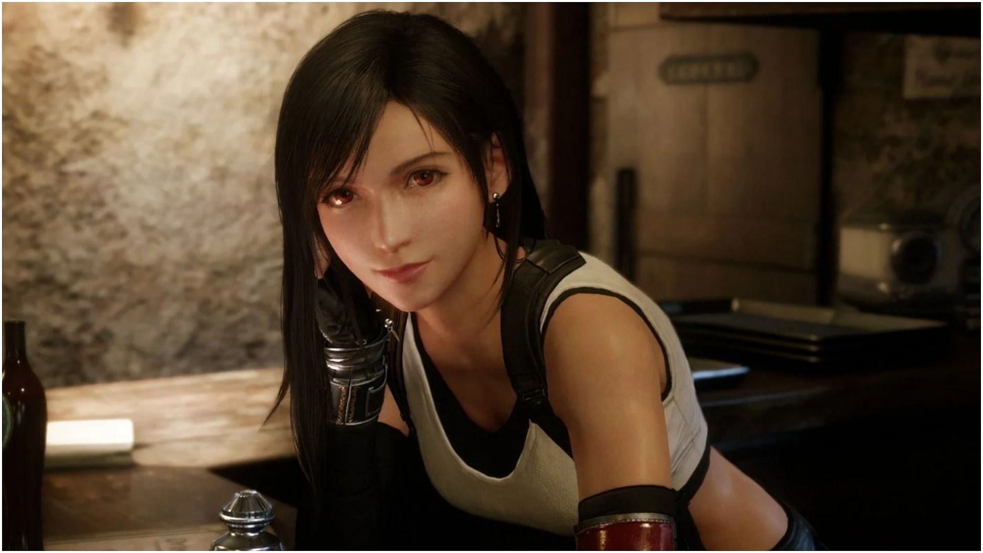 Tifa is one of the most popular female characters in games (Image via Square Enix)