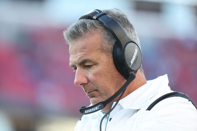 REPORT: NFL kicker who claimed Urban Meyer kicked him during practice officially sues Jaguars