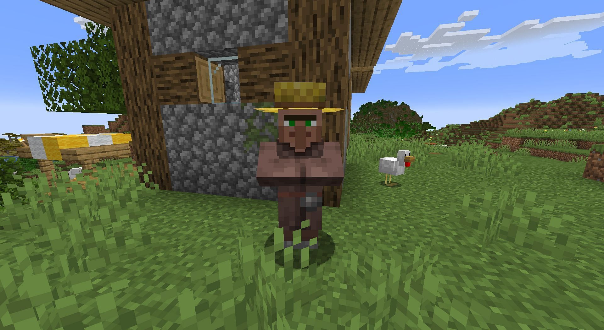 Farmer in Minecraft (Image via Minecraft)