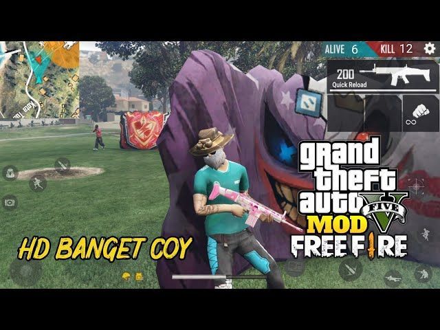 gta 5 free fire offline mod apk