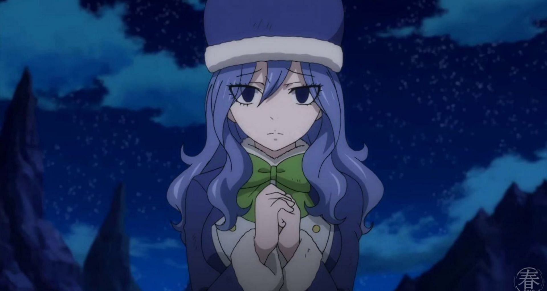 Juvia, as seen in Fairy Tail (image via Studio A1 Pictures)