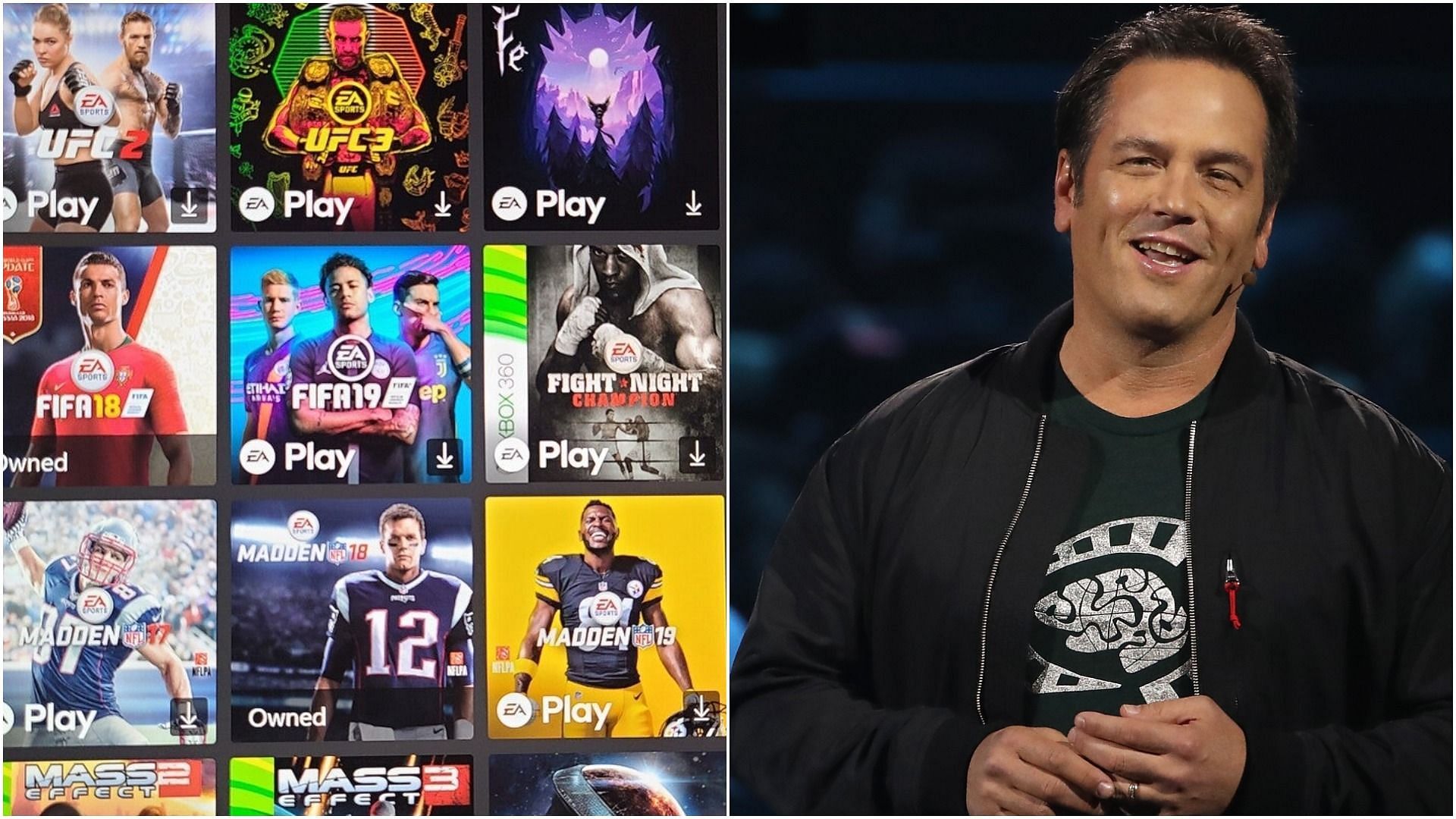 Going for EA may be a good move for Phil Spencer and his team (Images via EA, Xbox)