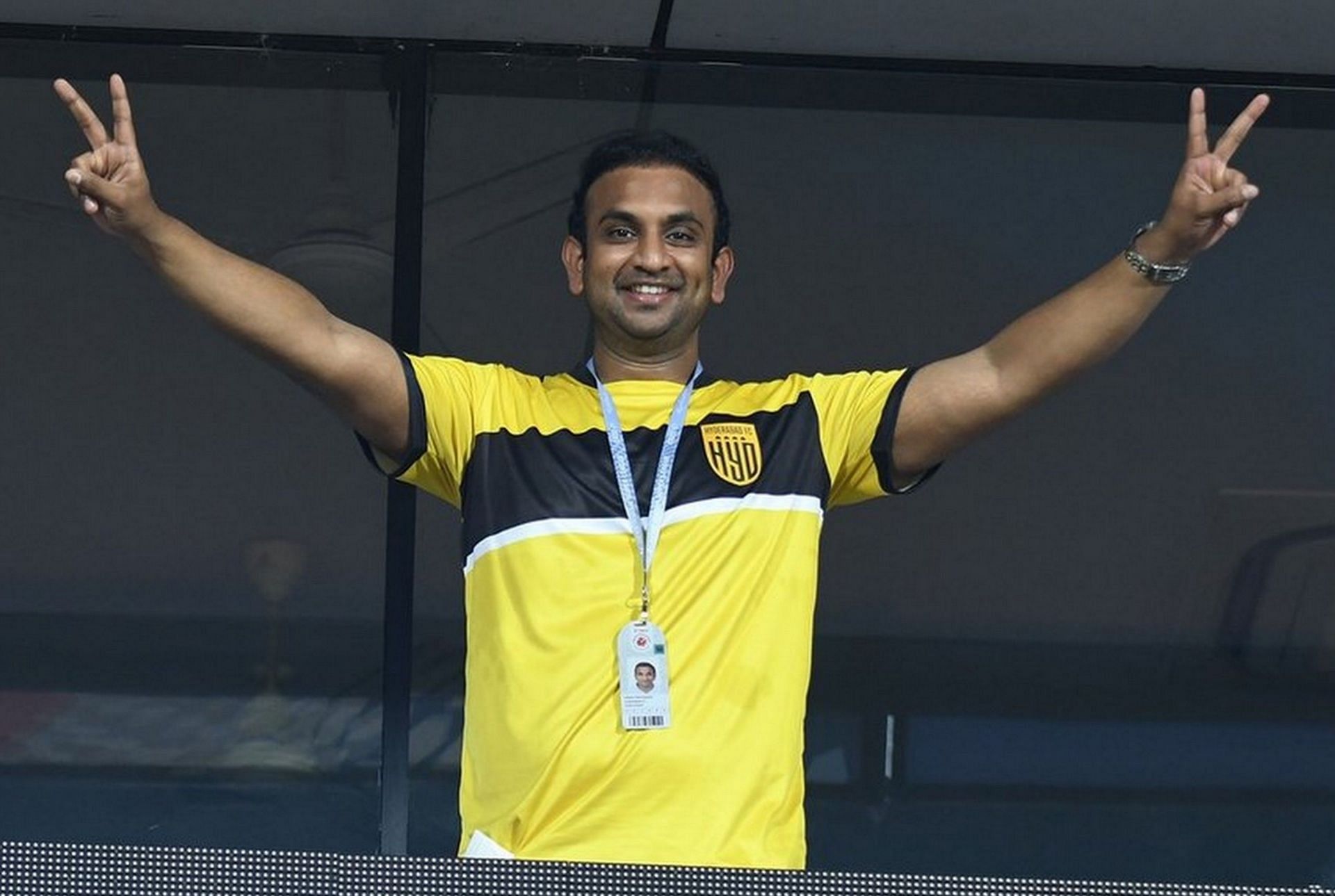 With the ISL expected to return to the home-and-away format, Varun Tripuraneni wants to boost Hyderabad FC&#039;s fan engagement. Image: HFC