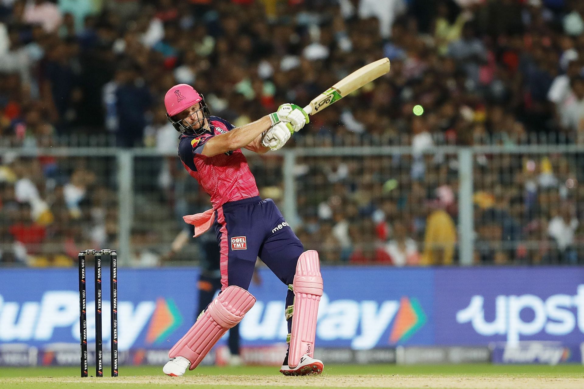 Jos Buttler has amassed 718 runs at an average of 51.29 so far in this tournament [Credits: IPL]