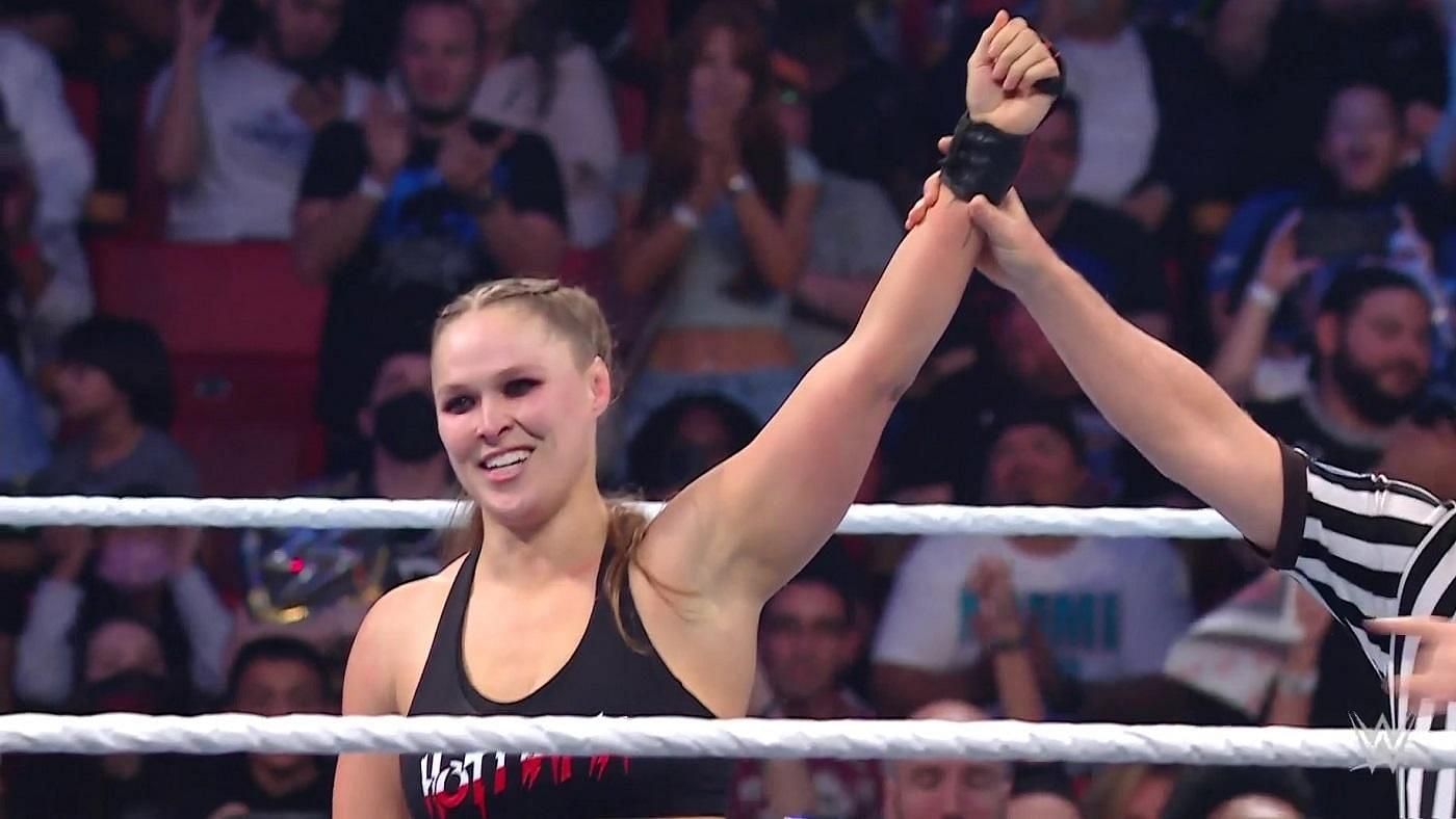 Ronda Rousey is the SmackDown Women&#039;s Champion!
