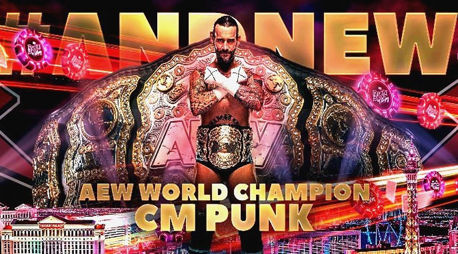 CM Punk captured the AEW World Championship from Hangman Adam Page at Double or Nothing