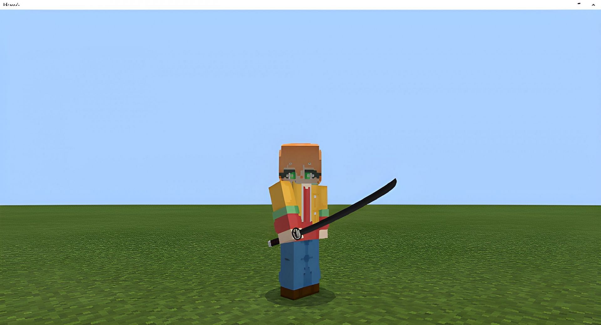 Swords are a big deal on Demon Slayer servers (Image via mcpedl)