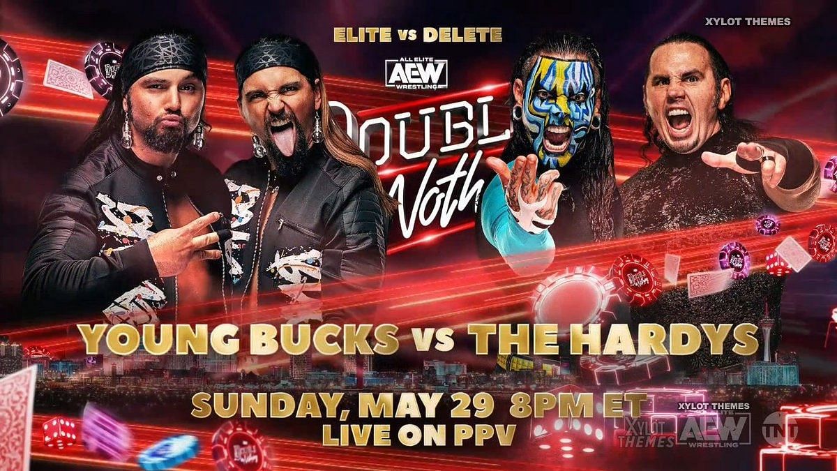 The Hardys and the Young Bucks will finally face off at Double or Nothing