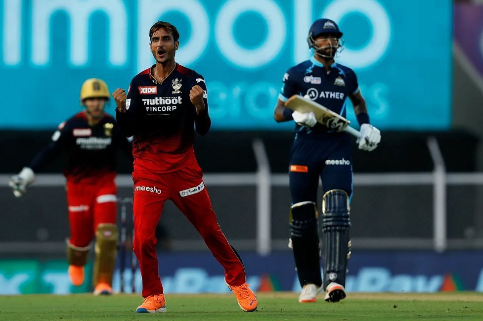 Hardik Pandya was caught at long-on off Shahbaz Ahmed&#039;s bowling [P/C: iplt20.com]