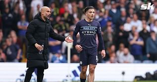 "As he always is" - Jack Grealish reveals Manchester City boss Pep Guardiola's half-time message to team during draw against West Ham