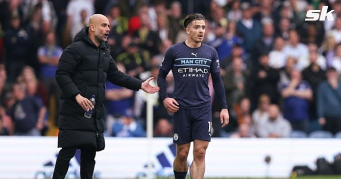 "As he always is" - Jack Grealish reveals Manchester City boss Pep Guardiola's half-time message to team during draw against West Ham