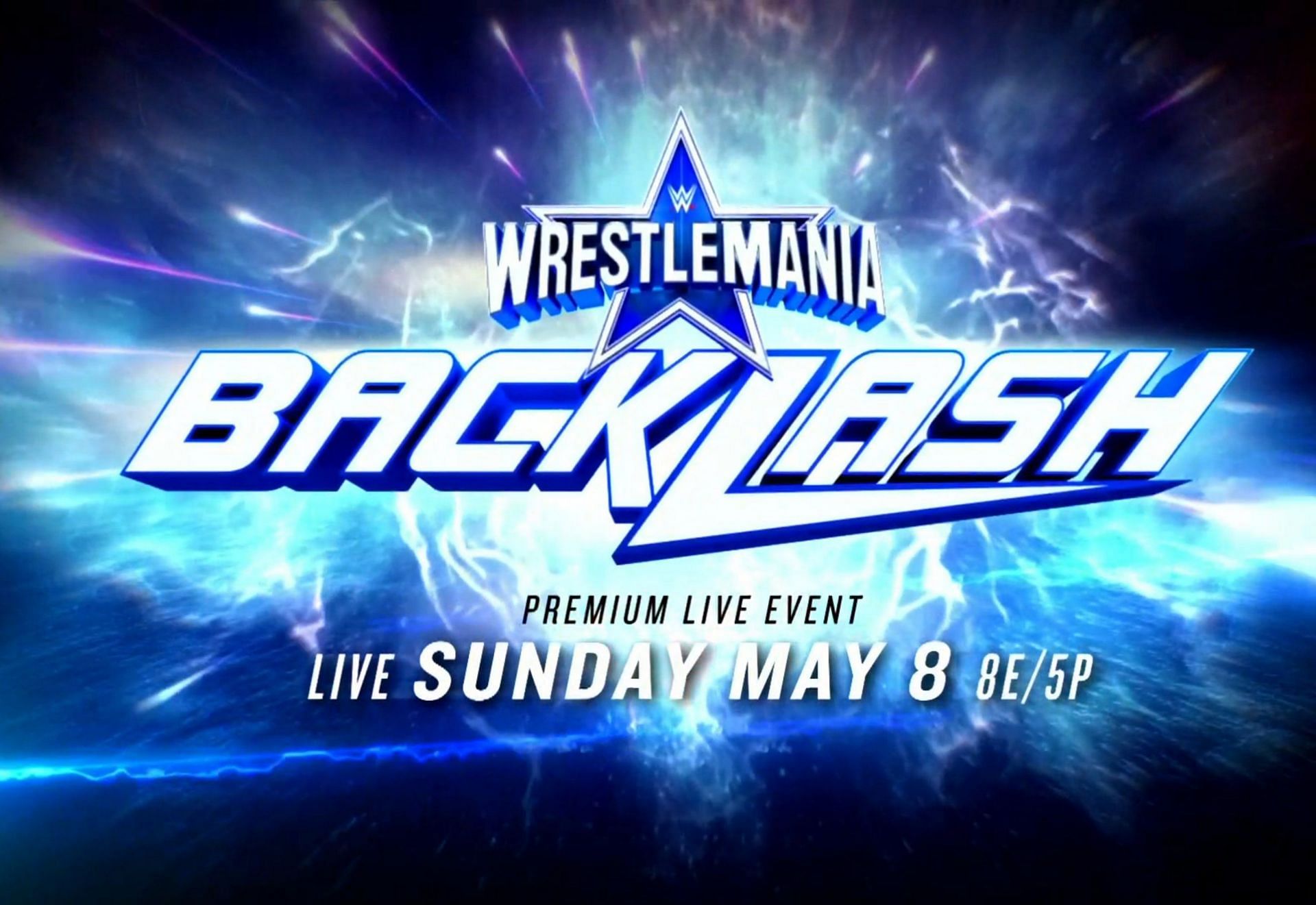 WrestleMania Backlash will take place on Sunday, May 8.